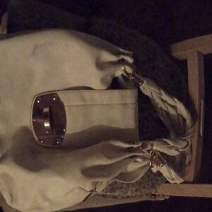 Stylish Cream Shoulder Bag